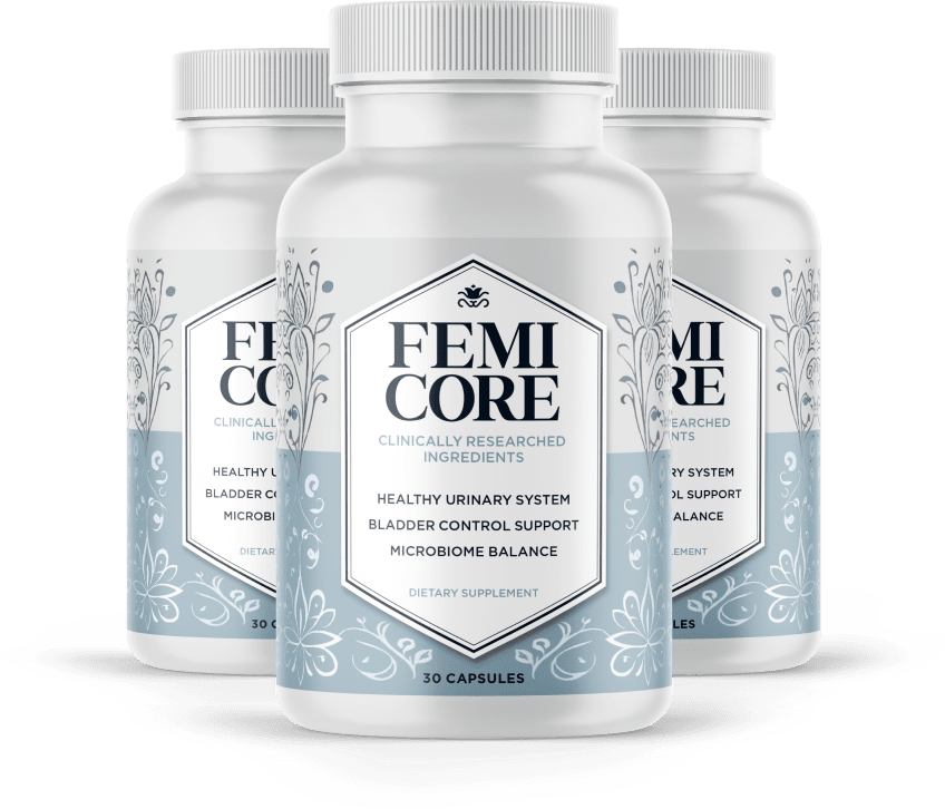 Femicore three bottle package